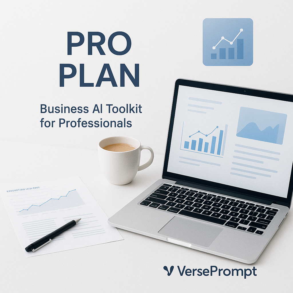 Pro Plan – Business AI Toolkit (Digital Download)